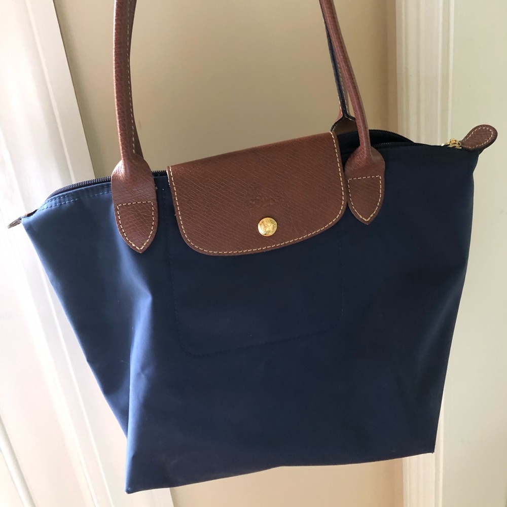 Longchamp Small Le Pliage Nylon Shoulder Tote